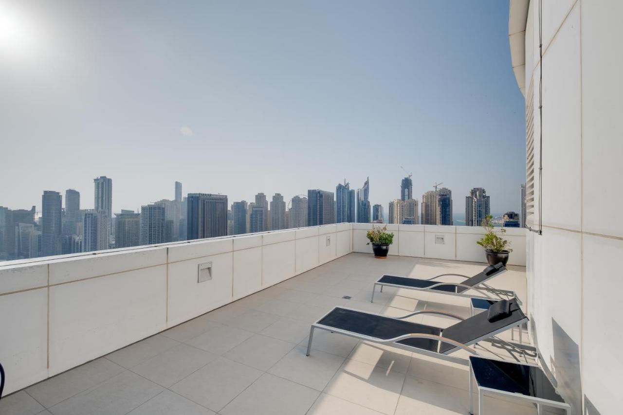 Luxury Apt - Rooftop Pool - City View Dubai Eksteriør billede