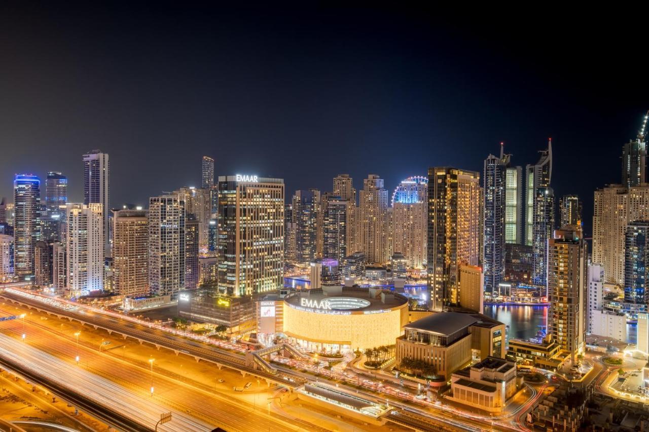 Luxury Apt - Rooftop Pool - City View Dubai Eksteriør billede
